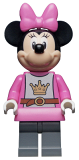 LEGO dis077 Minnie Mouse - Knight, Dark Pink Top and Skirt