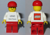 LEGO gen100 LEGO Idea House Minifigure - LEGO Logo on Back