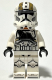 LEGO sw1236 Clone Trooper Gunner (Phase 2) - Dirt Stains, Nougat Head, Helmet with Holes